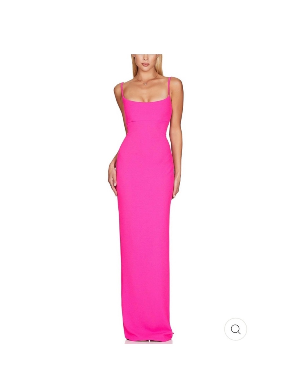 Nookie Bailey Column Dress Hot Pink